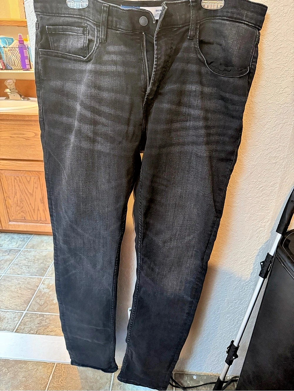 Old Navy Men's Black Jeans Waist 36x34